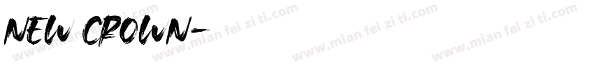 new crown字体转换